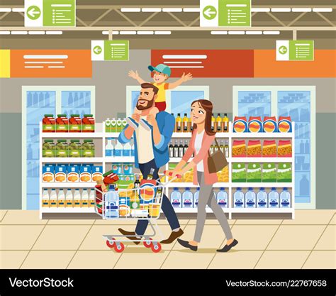Go to the Supermarket Cartoon 的图像结果