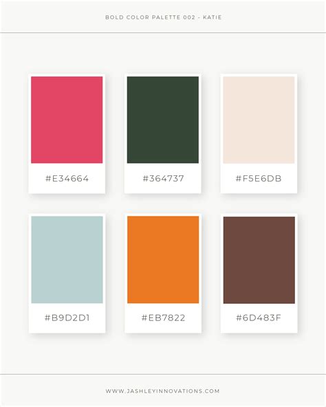 Bold color palettes - DesignBold