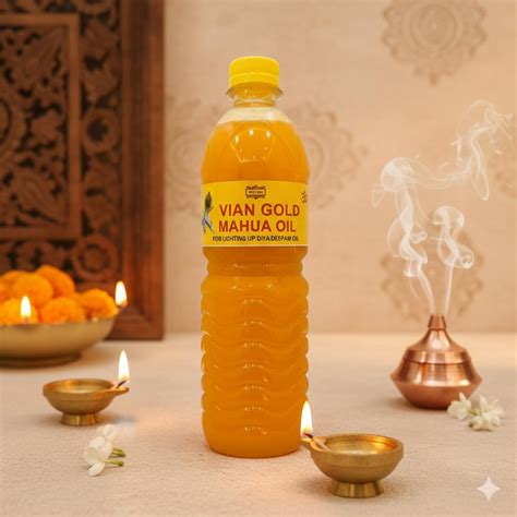 Vian Gold MAHUA Oil, 500 ML||PACK OF 2|| – Sri Vari Oil