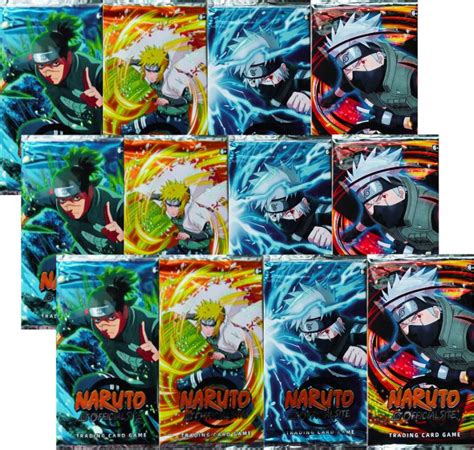 Animex Naruto Shippuden Cards Booster Pack Collectable Trading Cards ...