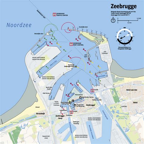 Map Of Zeebrugge Belgium
