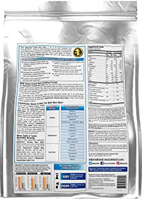 Buy MUSCLETECH CHOCOLATE PREMIUM MASS GAINER - 300 GM Online & Get Upto ...