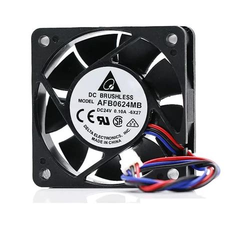 ESHMEET Delta AFB0624MB Axial Fan 24V-0.10A DC Brushless Air Cooling ...