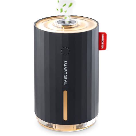 SMARTDEVIL Mini Humidifier, 280ml Small Desk Humidifie, USB Personal ...