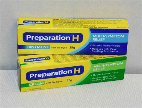 Preparation h multi symptom hemorrhoid treatment cream with bio dyne ...