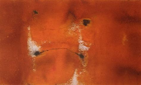 "Untitled 22": Brown Mixed Media Painting by Hemant Dhane | ArtZolo.com