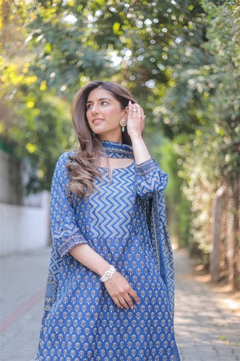 Blue Sahera Suit Set – DIMPLE DESIGN STUDIO