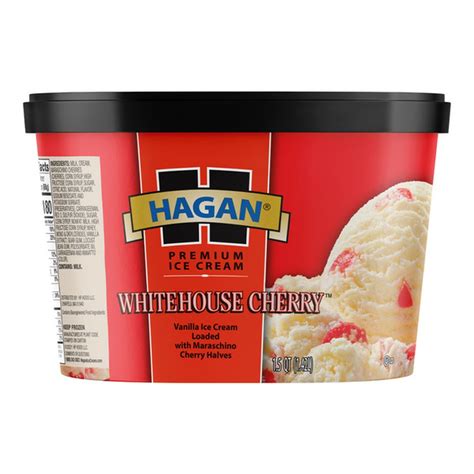Hagan Whitehouse Cherry Premium Ice Cream s (48 oz) Delivery or Pickup ...