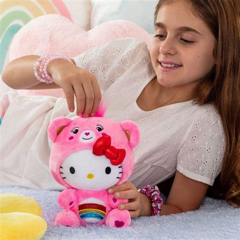 Care Bears™ - Hello Kitty & Friends - 8" Fun-Size Plush - Hello Kitty ...
