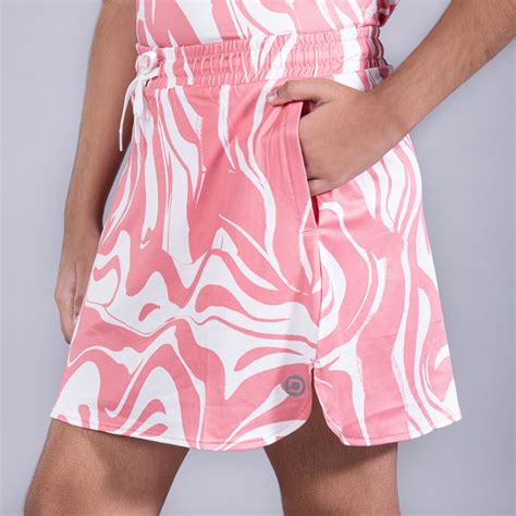 Wavy Pink Girl’s Skorts | Perfect for All Sports| 5 to 14 Years | Dripmov