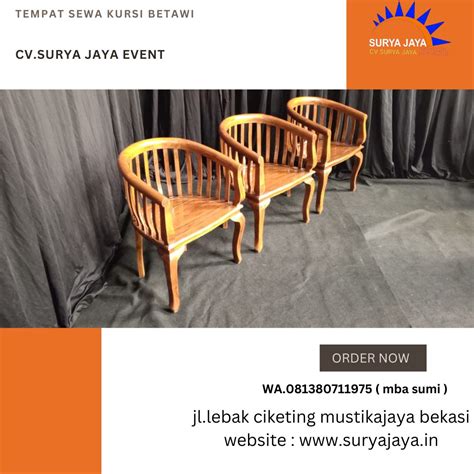 Sewa-Kursi-Betawi-Pelaminan-Di-Balekambang-Kramat-Jati-Jaktim-17-4-2024 ...