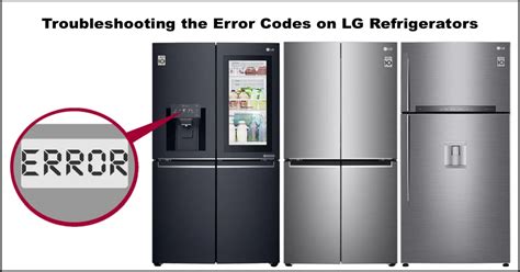 LG Refrigerator Error Code 22 的图像结果