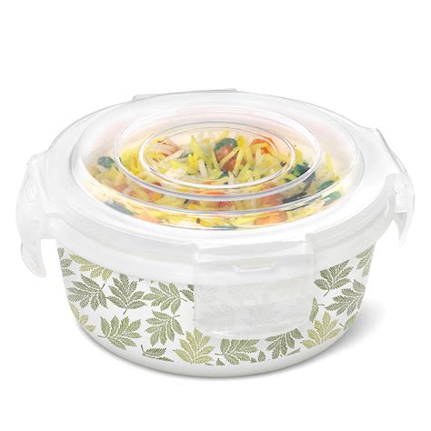 Buy Larah By Borosil Helix & Maria Klip n Store Storage Container ...