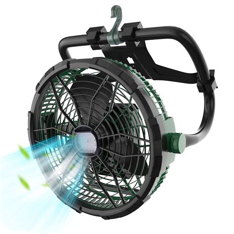 Buy AZDS Battery Powered Fan, 14400mAh 12-Inch Large Battery Operated ...