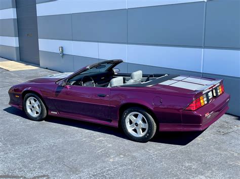 1992 Chevrolet Camaro Z28 Convertible at Indy 2023 as K140 - Mecum Auctions