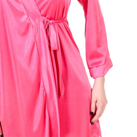Babydoll Robe Set Pink