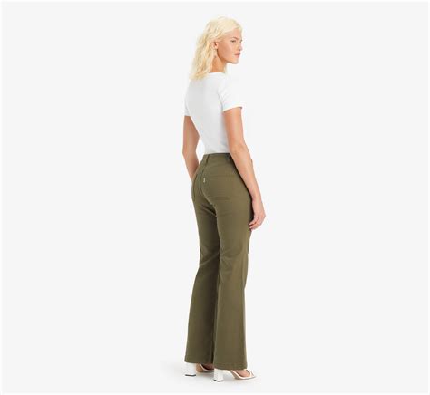Superlow Flare Women's Pants - Green | Levi's® US
