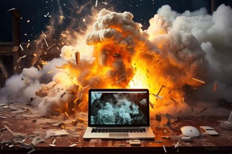 Image result for Ai Image Exploding Computer