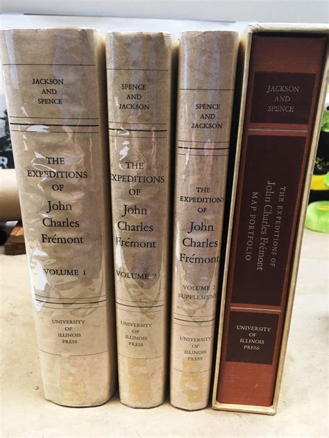 The Expeditions of John Charles Fremont; Map Portfolio by John C ...