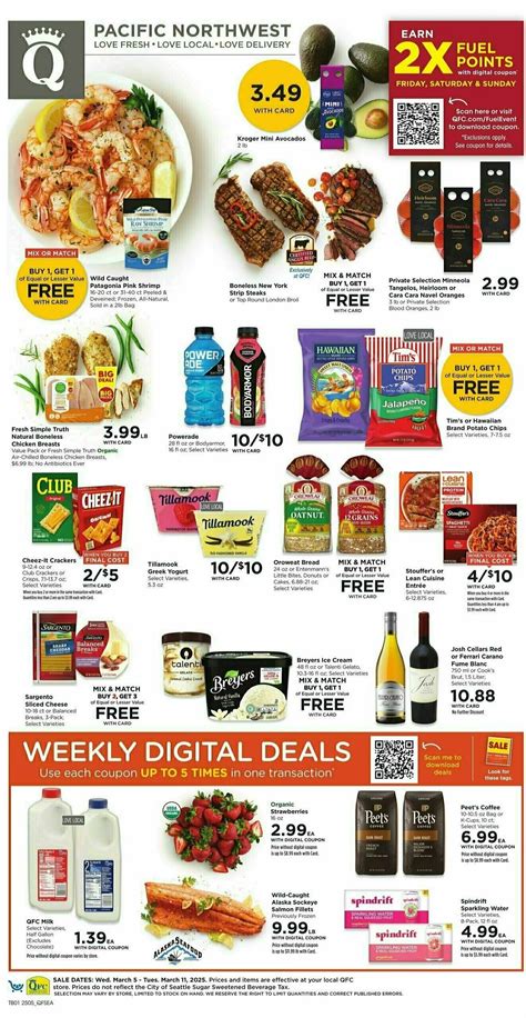 QFC Weekly Deals from March 5