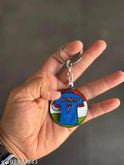 Indian Cricket Team Jersey Rotating Keychain (Multi Variant) – Xavi's World