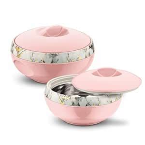 Buy Asian Plastowares - Venus Marble Inner Steel Casserole (1000 ml ...