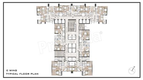 Rustomjee Crown 3 and 4 BHK Jodi Apartments in Mumbai | Buy