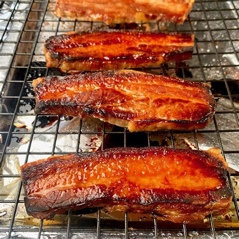 Glazed Pork Belly Bacon Recipe