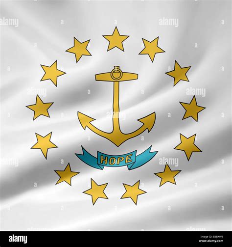 Rhode island flag hi-res stock photography and images - Alamy