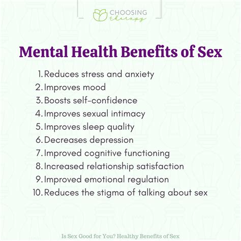 10 Health Benefits of Sex
