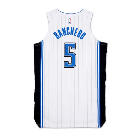 Paolo Banchero Orlando Magic 2024-2025 Game Worn and Signed Association ...