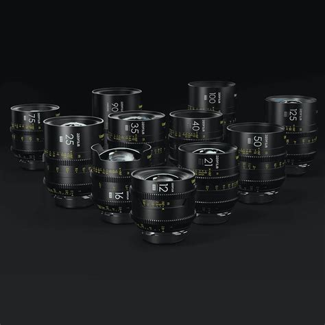 DZOFilm VESPID Prime Cine 10-Lens Kit (ARRI PL & Canon EF) – Elementals