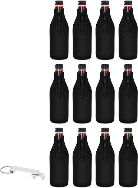Amazon.com: 24 Pack Sublimation Blank Beer Bottle Insulator Sleeve Can ...