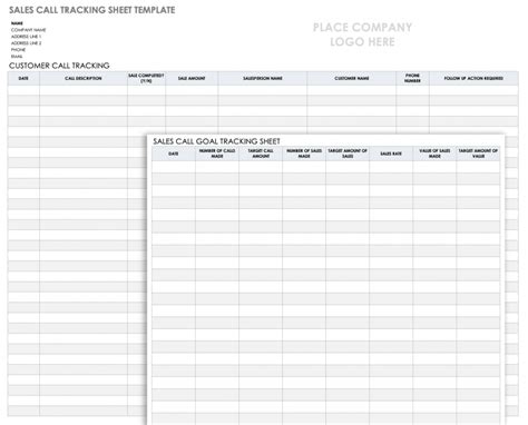 Image result for Call Tracking Sheet Template