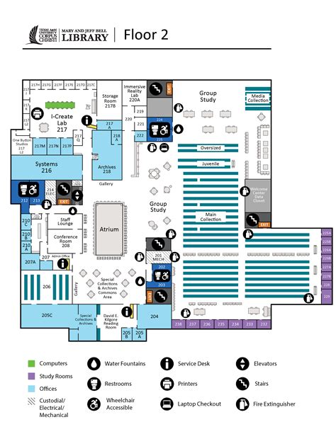 Directions & Floor Maps | Directions Floor Map | Visit & Study ...