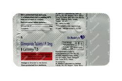 Glimy 3 MG Tablet 10 - Uses, Side Effects, Dosage, Price | Truemeds