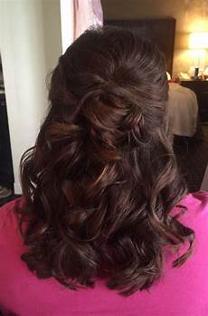 Wedding Hairstyles For Of The Groom by Half Up Half Bridal Hairstyle Soft Curls Of Wedding Hairstyles For Of The Groom