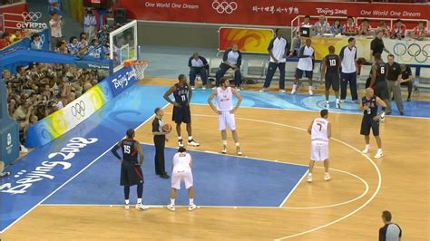 美国vs西班牙 - 男篮决赛 | 2008年北京奥运会回看