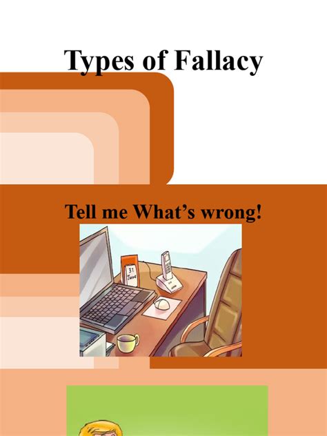 Image result for Fallacy Types