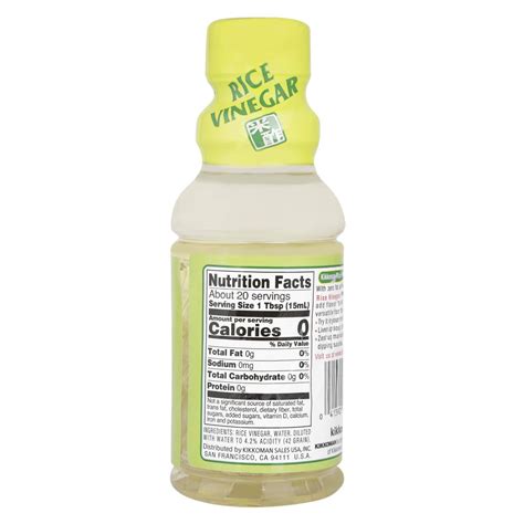 Kikkoman Rice Vinegar - 10 fl oz | Authentic Japanese Flavors for ...