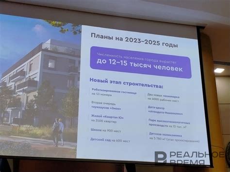 Население Иннополиса увеличится до 15 тысяч человек — Реальное время