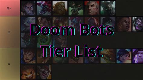 Sheep Esports - LoL: Doom Bots Tier List