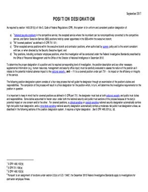 Image result for Designated Position Chart