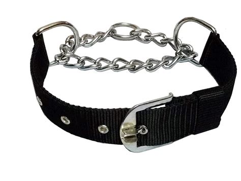 Buddypaw Dog Choke Pet Nylon Half Chain Collar Half Choker Stainless ...