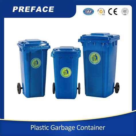 Competitive Price Big Size Plastic Dustbin 360 Liters Garbage Bin ...