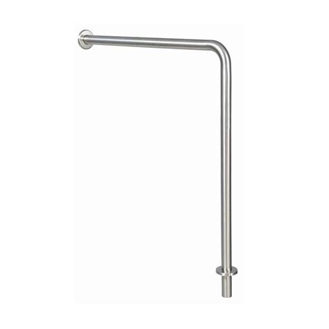 Bobrick Wall to Floor Grab Bar 819388 - Partition Plus