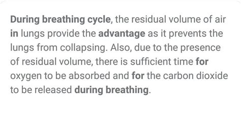 11.What is breathing? During the breathing cycle, what is the advantage ...