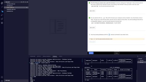 Image result for Student Database SQL Code