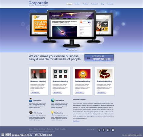 网页设计|网页|企业官网|周仟 - 原创作品 - 站酷 (ZCOOL)