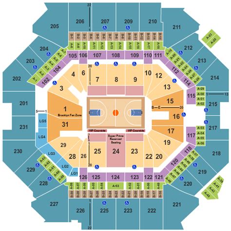 Barclays Center Tickets & Seating Chart - ETC